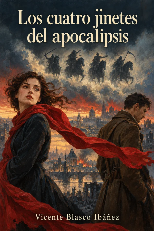 Обложка: Четыре всадника Апокалипсиса, Vicente Blasco Ibáñez