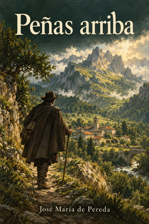 Обложка: В горах, José María de Pereda